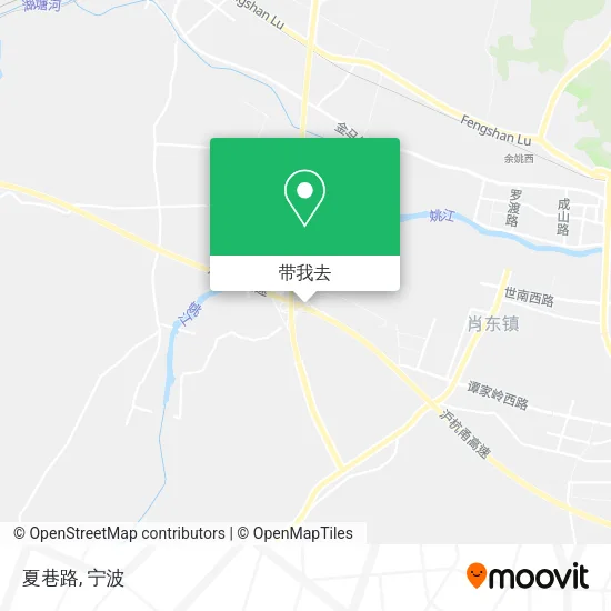 夏巷路地图