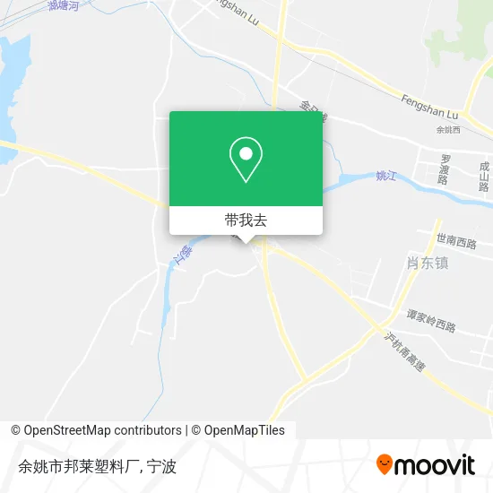 余姚市邦莱塑料厂地图