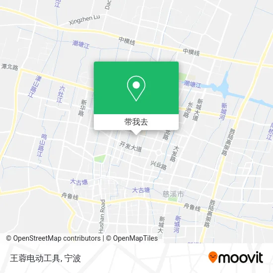 王蓉电动工具地图
