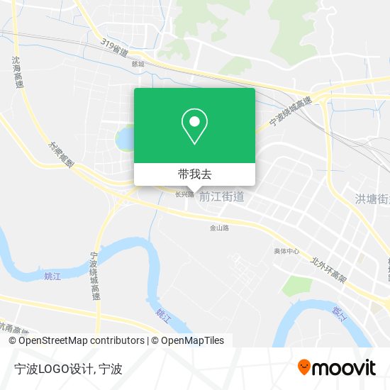 宁波LOGO设计地图
