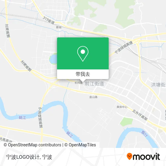 宁波LOGO设计地图