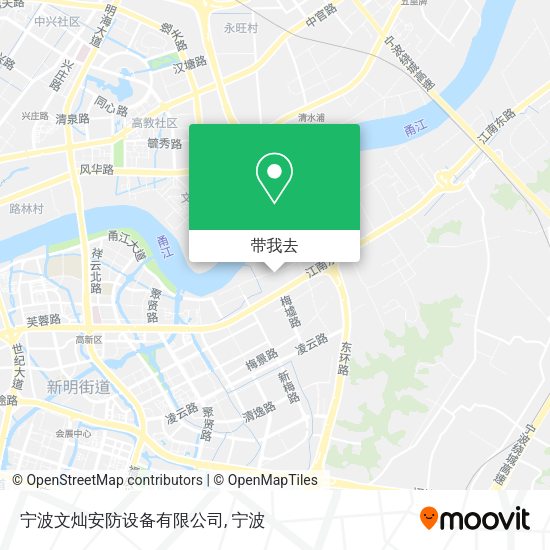 宁波文灿安防设备有限公司地图