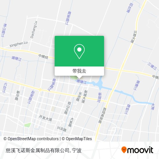 慈溪飞诺斯金属制品有限公司地图