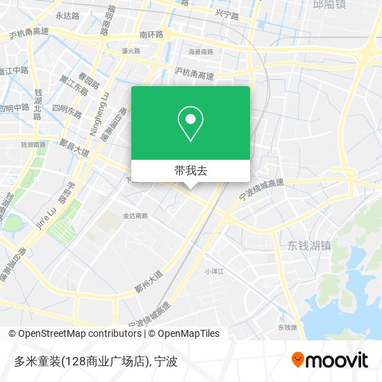 多米童装(128商业广场店)地图