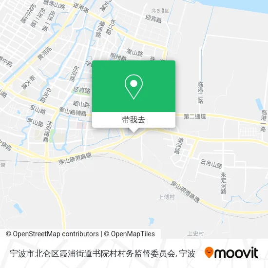 宁波市北仑区霞浦街道书院村村务监督委员会地图