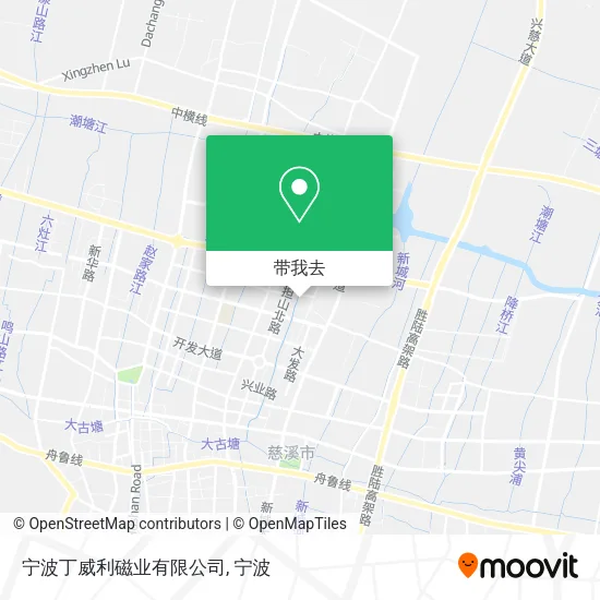 宁波丁威利磁业有限公司地图
