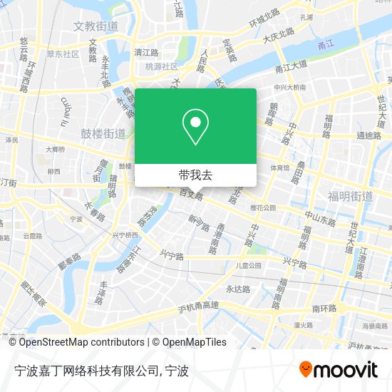 宁波嘉丁网络科技有限公司地图