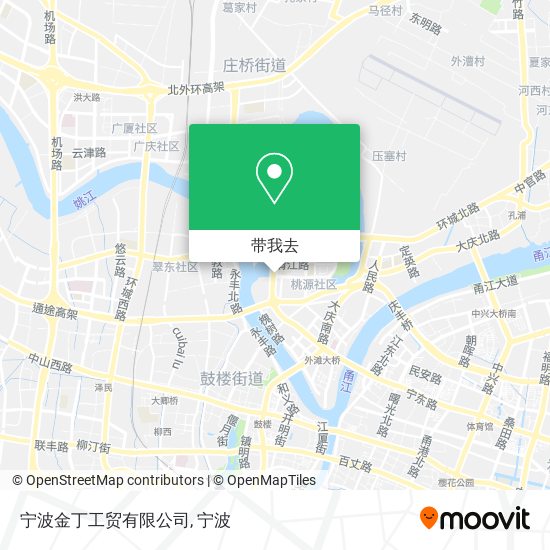 宁波金丁工贸有限公司地图