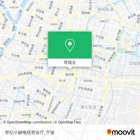 世纪小缺电信营业厅地图