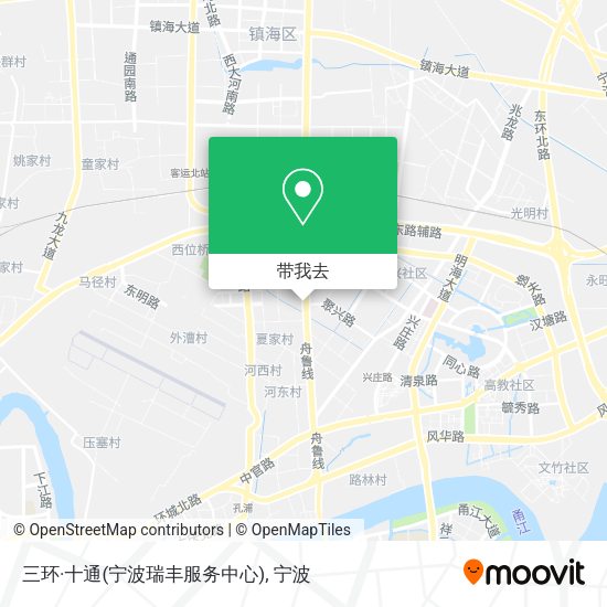 三环·十通(宁波瑞丰服务中心)地图