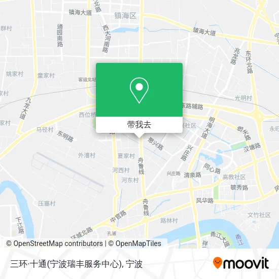 三环·十通(宁波瑞丰服务中心)地图