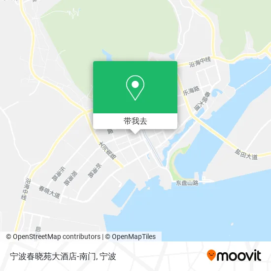 宁波春晓苑大酒店-南门地图