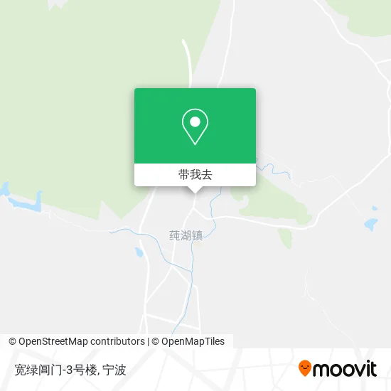 宽绿阊门-3号楼地图
