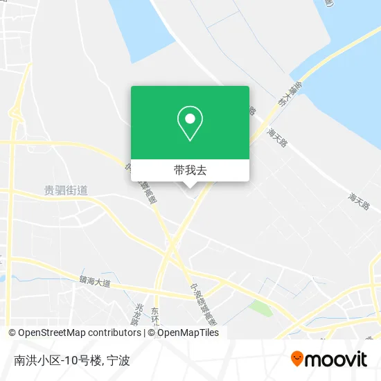 南洪小区-10号楼地图