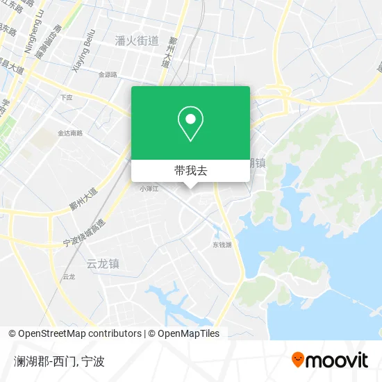 澜湖郡-西门地图