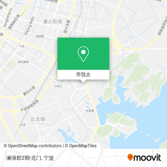 澜湖郡2期-北门地图