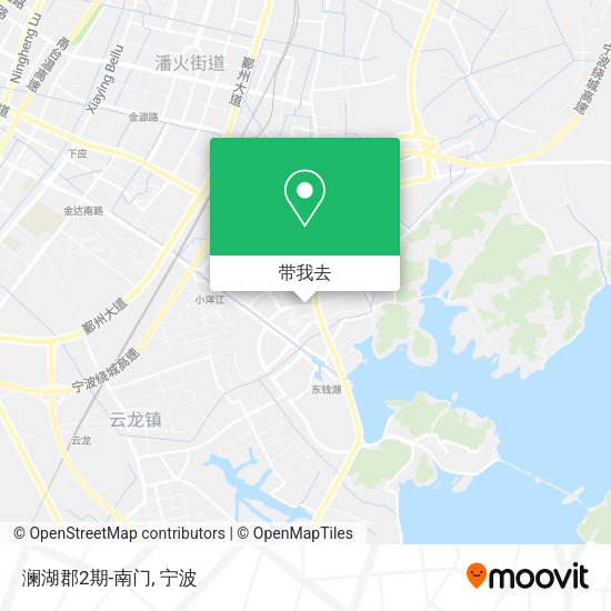 澜湖郡2期-南门地图