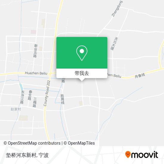垫桥河东新村地图