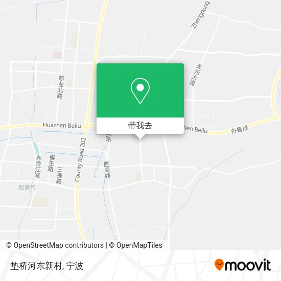 垫桥河东新村地图