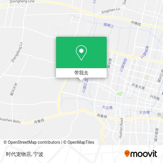 时代宠物店地图