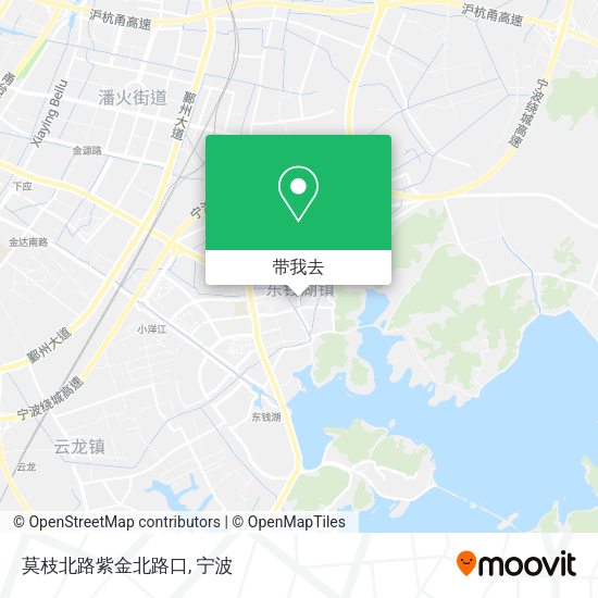 莫枝北路紫金北路口地图