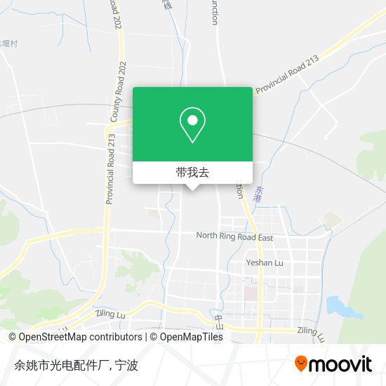 余姚市光电配件厂地图