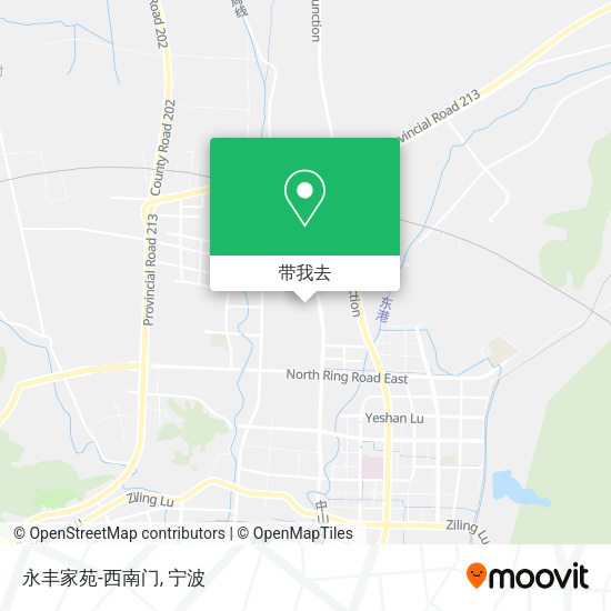 永丰家苑-西南门地图