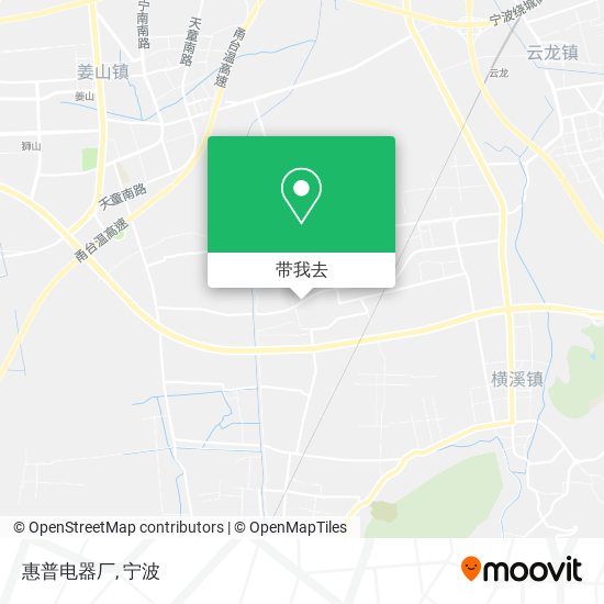 惠普电器厂地图