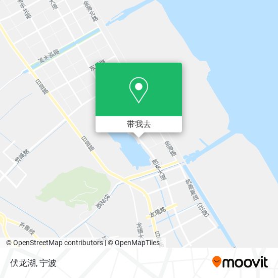 伏龙湖地图