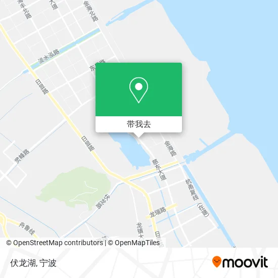 伏龙湖地图