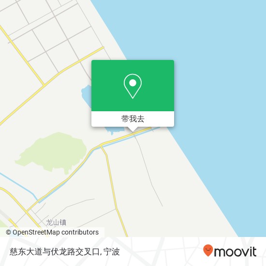 慈东大道与伏龙路交叉口地图