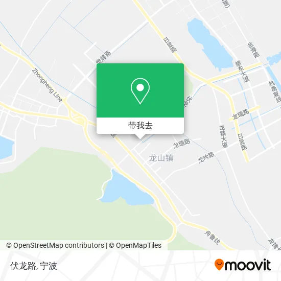 伏龙路地图