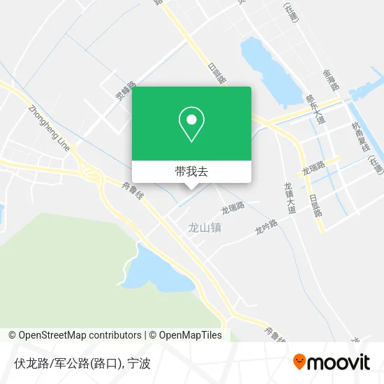 伏龙路/军公路(路口)地图