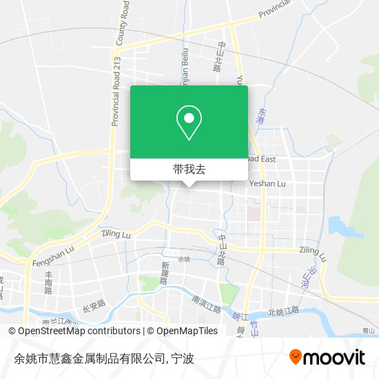 余姚市慧鑫金属制品有限公司地图