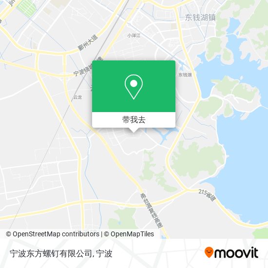 宁波东方螺钉有限公司地图