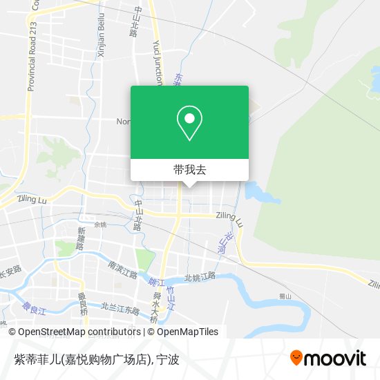 紫蒂菲儿(嘉悦购物广场店)地图