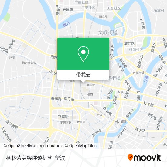 格林紫美容连锁机构地图