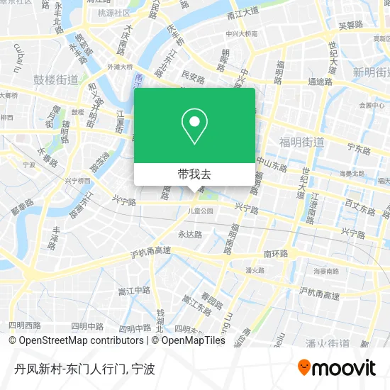 丹凤新村-东门人行门地图