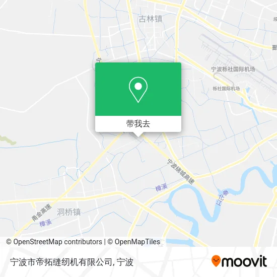 宁波市帝拓缝纫机有限公司地图