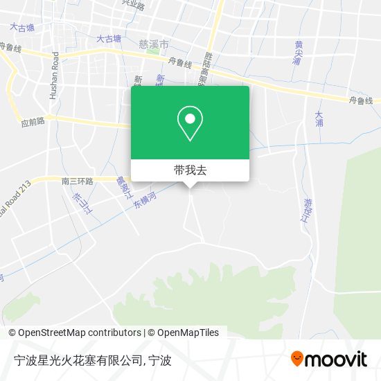 宁波星光火花塞有限公司地图
