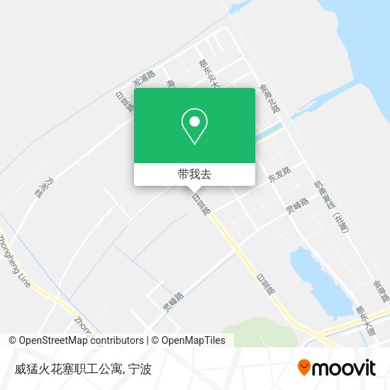 威猛火花塞职工公寓地图