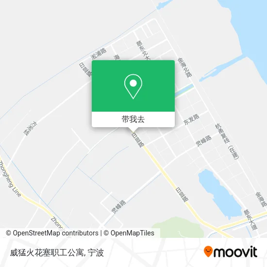 威猛火花塞职工公寓地图