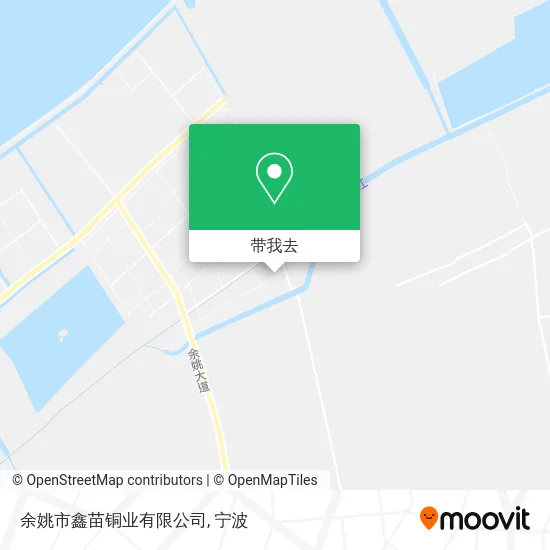 余姚市鑫苗铜业有限公司地图