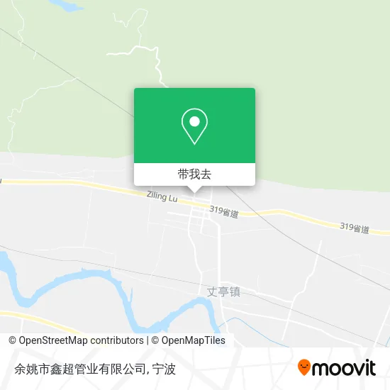 余姚市鑫超管业有限公司地图
