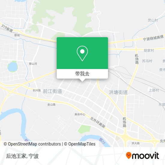 后池王家地图