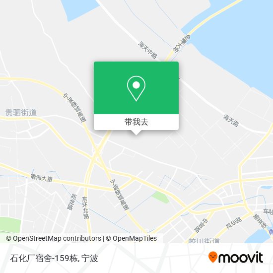 石化厂宿舍-159栋地图