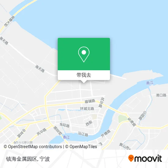 镇海金属园区地图