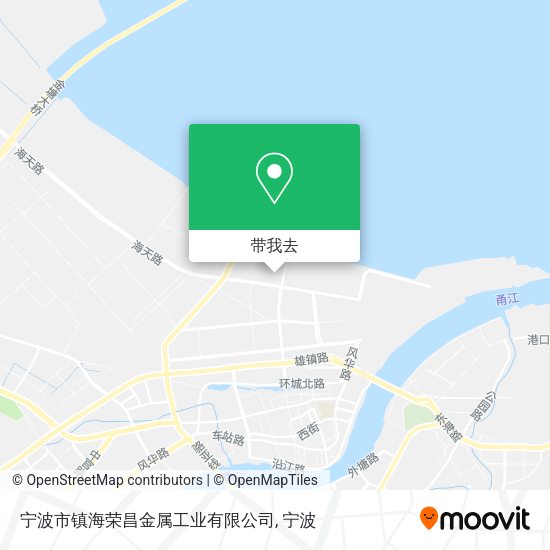 宁波市镇海荣昌金属工业有限公司地图
