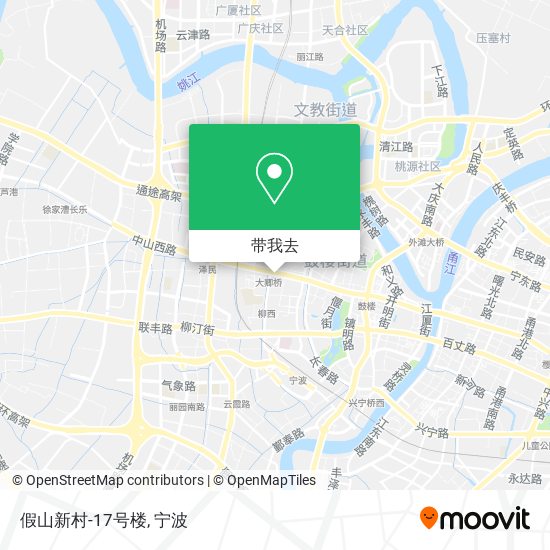 假山新村-17号楼地图