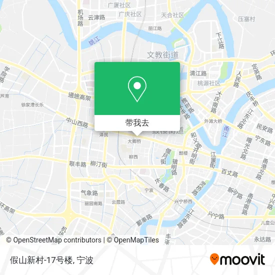 假山新村-17号楼地图
